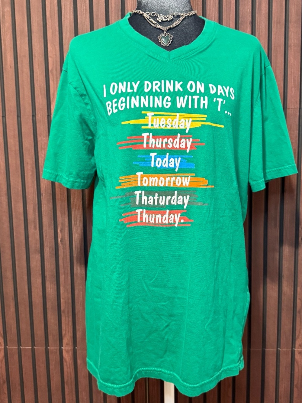 Traditional Craftwear Funny Drinking Days Graphic Tee